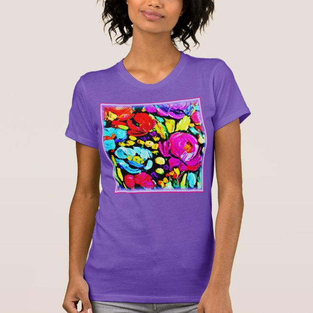 "Vår Flower" Cute Art Buy Now T Shirt (Framsida)