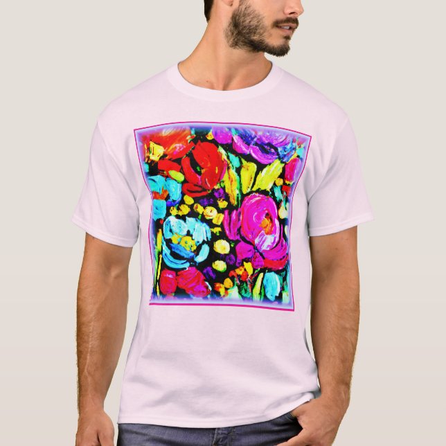 "Vår Flower" Cute Art Buy Now T Shirt (Framsida)