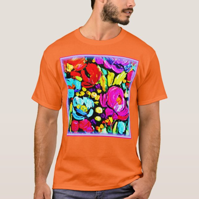 "Vår Flower" Cute Art Buy Now T Shirt (Framsida)