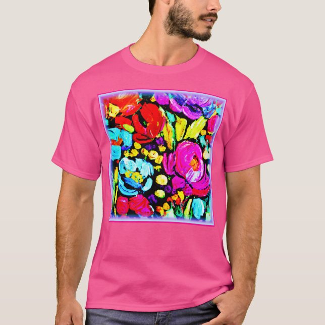 "Vår Flower" Cute Art Buy Now T Shirt (Framsida)
