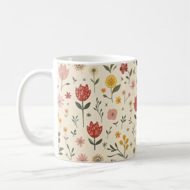 Vår Flower Kaffemugg (Vänster)