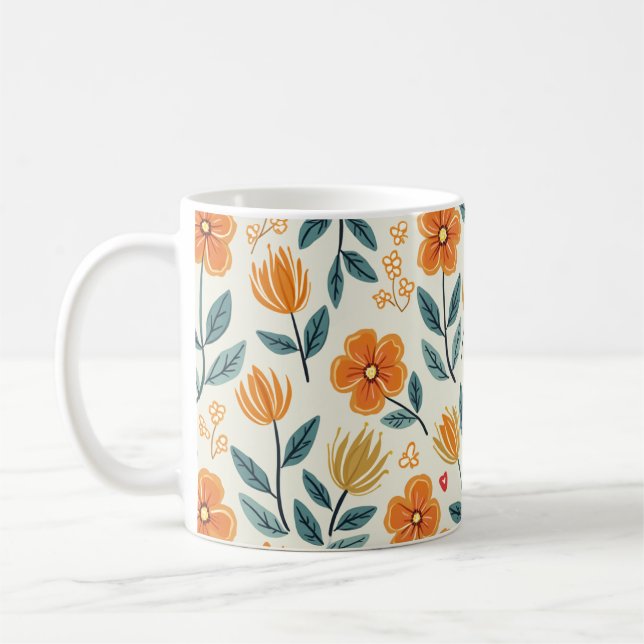 Vår Flower Kaffemugg (Vänster)