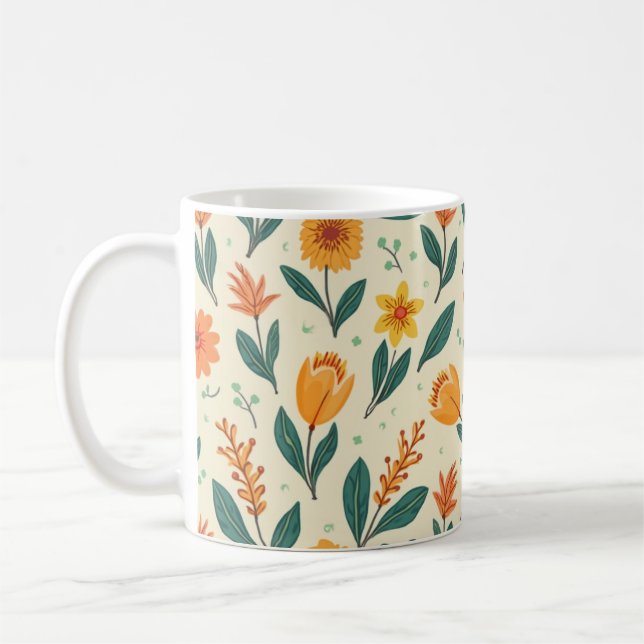 Vår Flower Kaffemugg (Vänster)