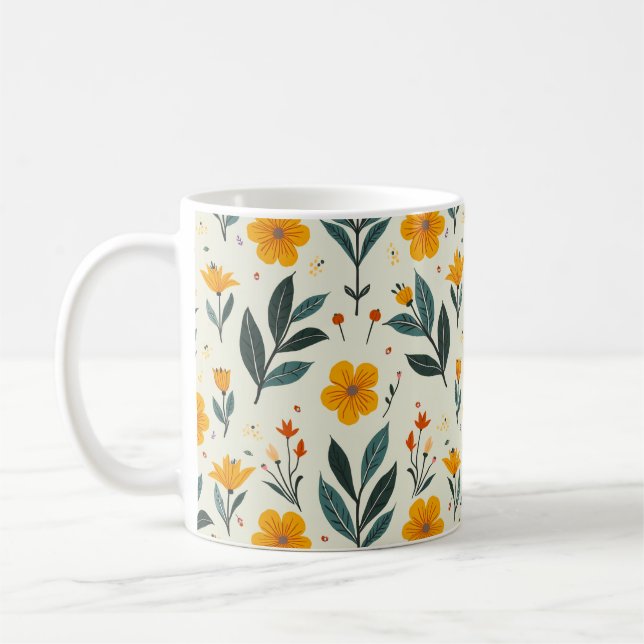 Vår Flower Kaffemugg (Vänster)