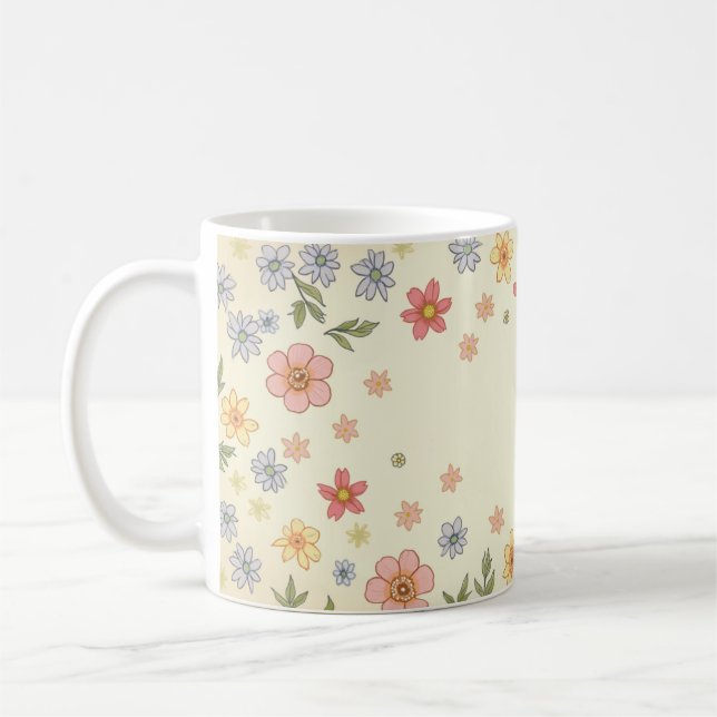 Vår Flower Kaffemugg (Vänster)