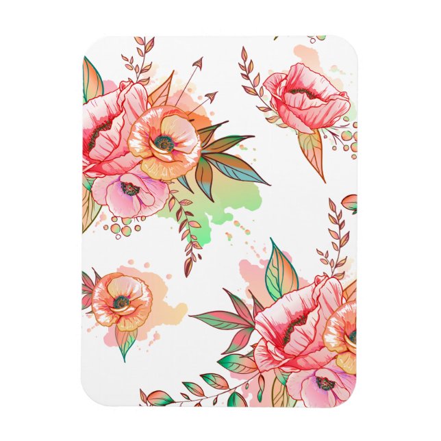 vår Flower Magnet (Vertikal)