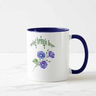 Vår Flower Mugg - Vår Brings Hope Design Design
