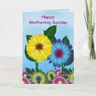 Vår Flower Photo Ram för Mothering Söndag Kort