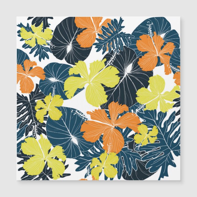 Vår Flowery: Vintage Blommigt Struktur (Framsida)