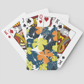 Vår Flowery: Vintage Blommigt Struktur Casinokort