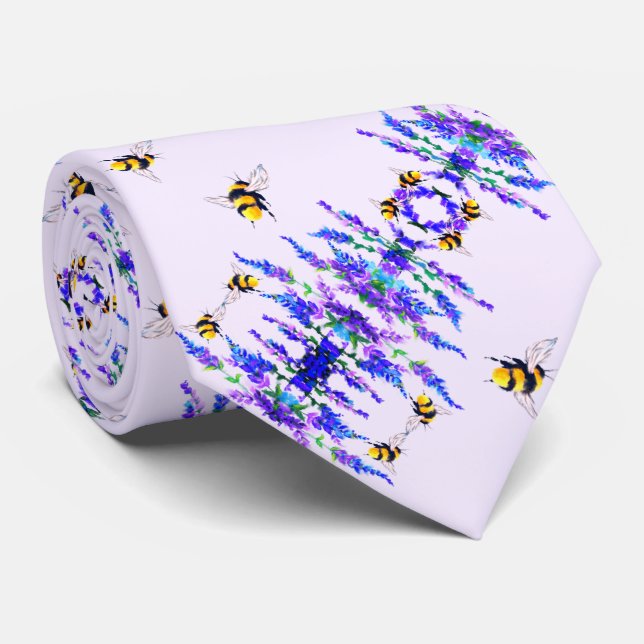 Vår flygande bin Neck Tie Slips (Rullad)