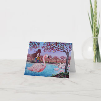 Var för konstthou? notecard kort