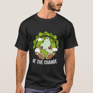 Var Förändringen Hållbara Träd Noll Avfall Skogar T Shirt