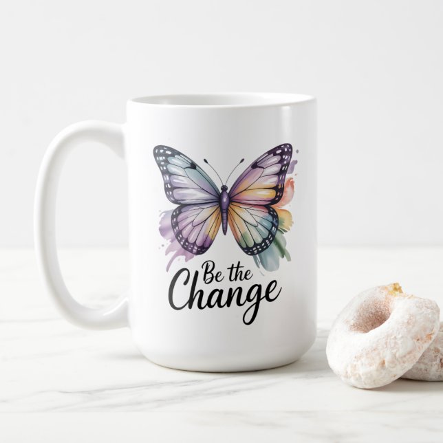 Var Förändringen Kaffemugg (Med munk)