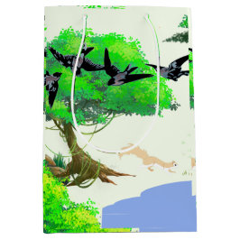 Vår Forest Life with Birds and Squirrel - Natur