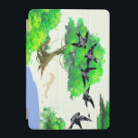 Vår Forest Life with Birds and Squirrel - Natur iPad Mini Skydd<br><div class="desc">Fira skönheten i vår med denna sjudande teckning med flygande fåglar, en lekfull ekorre och en lush grönt träd vid vatten. Perfekt för naturen älskare, denna fredliga skogsscen är idealisk för väggkonst, hälsningskort, telefonfodral med mera. Lägg till en uppfriskande beröring av djurlivet i ditt dagliga liv eller i ge som...</div>