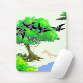 Vår Forest Life with Birds and Squirrel - Natur Musmatta