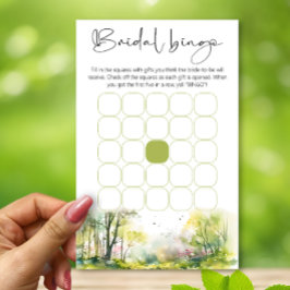 Vår Forest möhippa bingo-spel