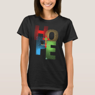 VÅR FÖRHOPPNING FINNS I JESUS Romans 15:13 Christi T Shirt