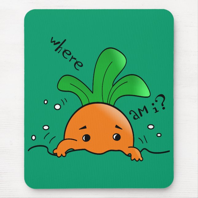 Var förmiddag mig? musmatta (Framsidan)