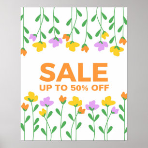 Vår försäljningsskylt, Retail Store Signage, Bouti Poster