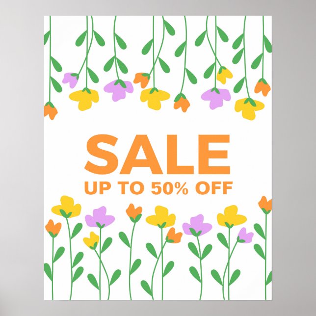 Vår försäljningsskylt, Retail Store Signage, Bouti Poster (Framsidan)