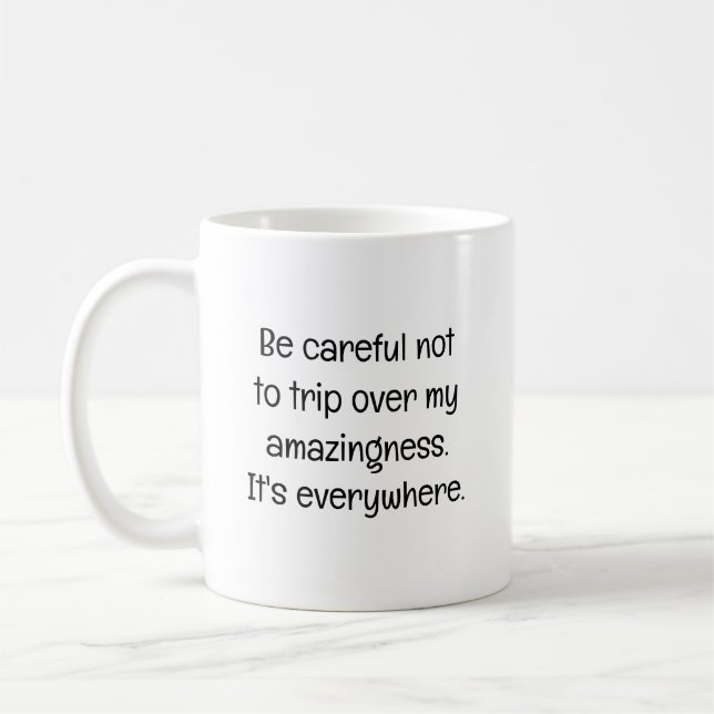 Var försiktig inte mot Resa Kaffemugg (Vänster)