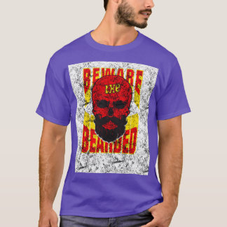 Var försiktig med Beard Älskare D T Shirt