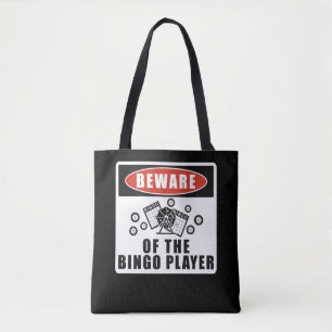 Var försiktig med Bingo Player-lustigt spel Tygkasse