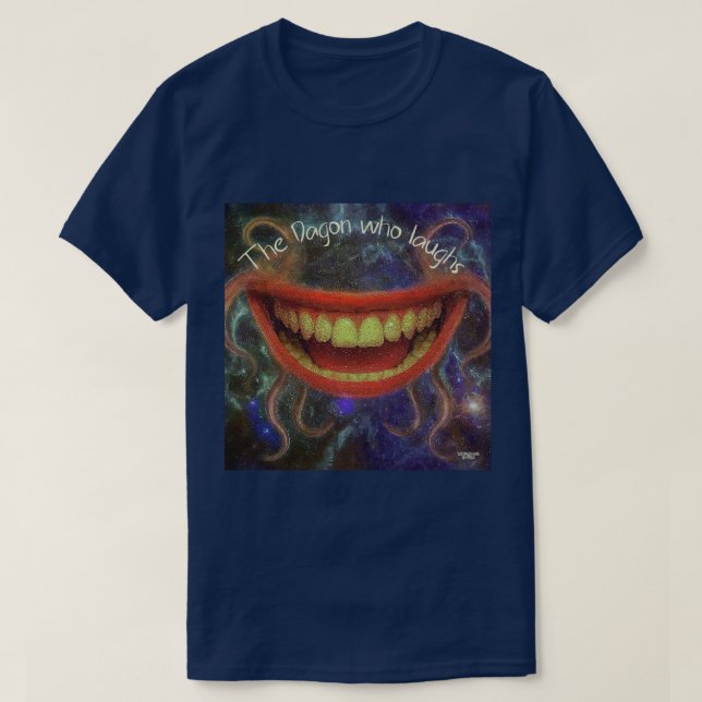 Var försiktig med Dagon T Shirt (Design framsida)