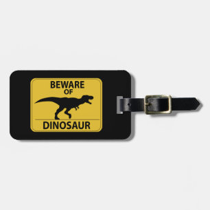 Var försiktig med Dinosaur Bagagebricka