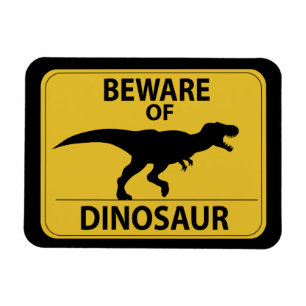 Var försiktig med Dinosaur Magnet