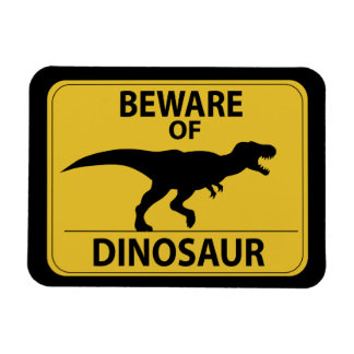 Var försiktig med Dinosaur Magnet
