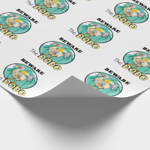 Var försiktig med dockan presentpapper