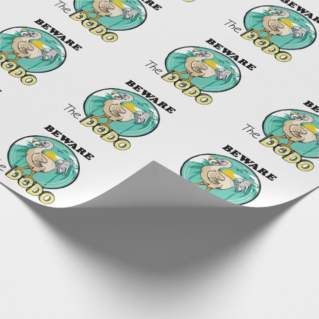 Var försiktig med dockan presentpapper (Hörn)