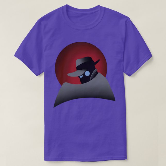 Var försiktig med Grått Ghost T Shirt (Design framsida)