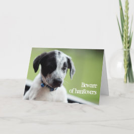 Var försiktig med hangovers kort