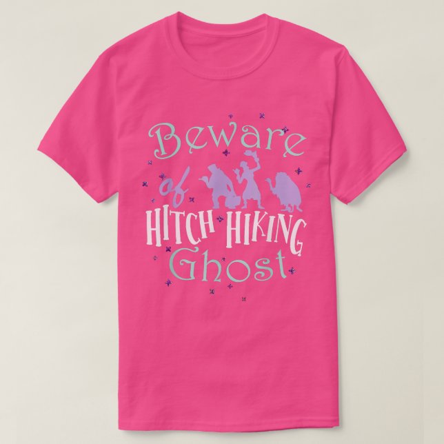 Var försiktig med Hitch Hiking Ghost Tee Hitchhiki (Design framsida)