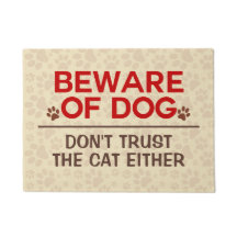Var försiktig med Hund Trust Cat