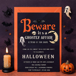 Var försiktig med inbjudan till Halloween fest att