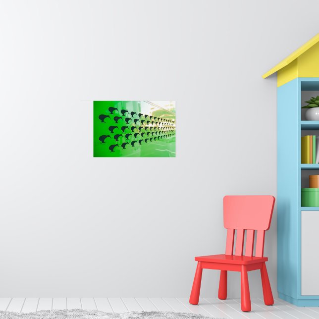 Var försiktig med Kiwi! Poster (Barnkammare 1)