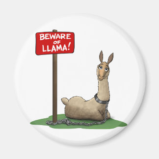 Var försiktig med Laama! Magnet