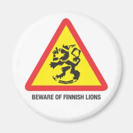 Var försiktig med Lejon Magnet