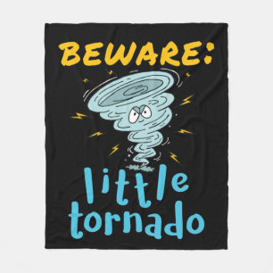 Var försiktig med lite Tornado Fleecefilt