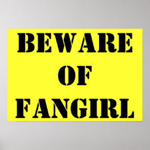 Var försiktig med poster av Fangirl