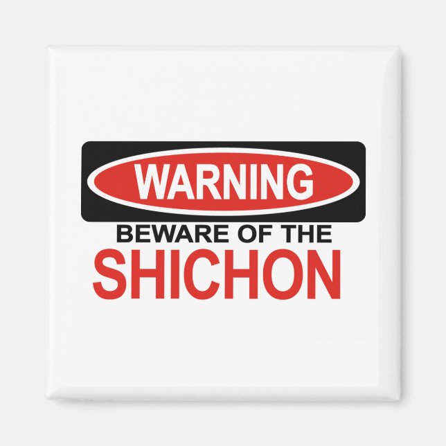 Var försiktig med Shichon Magnet (Framsidan)