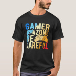 Var försiktig med spelaren Zon T Shirt