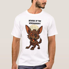 Var försiktig med Werehuahua! T Shirt