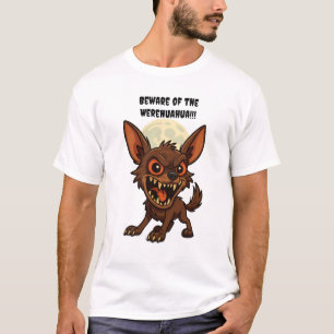 Var försiktig med Werehuahua! T Shirt
