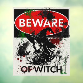 Var försiktig med Witch-tecken